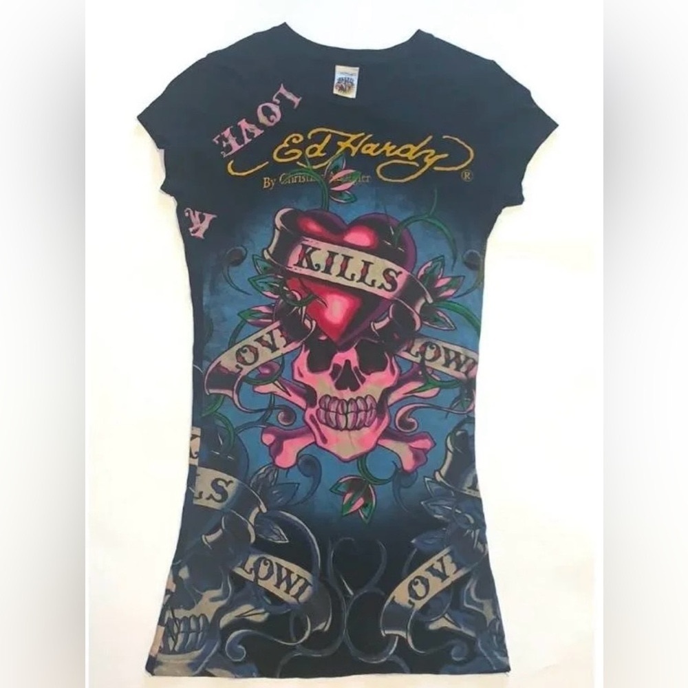 Ed Hardy Vintage Women’s Shirt by Christian Audigier.